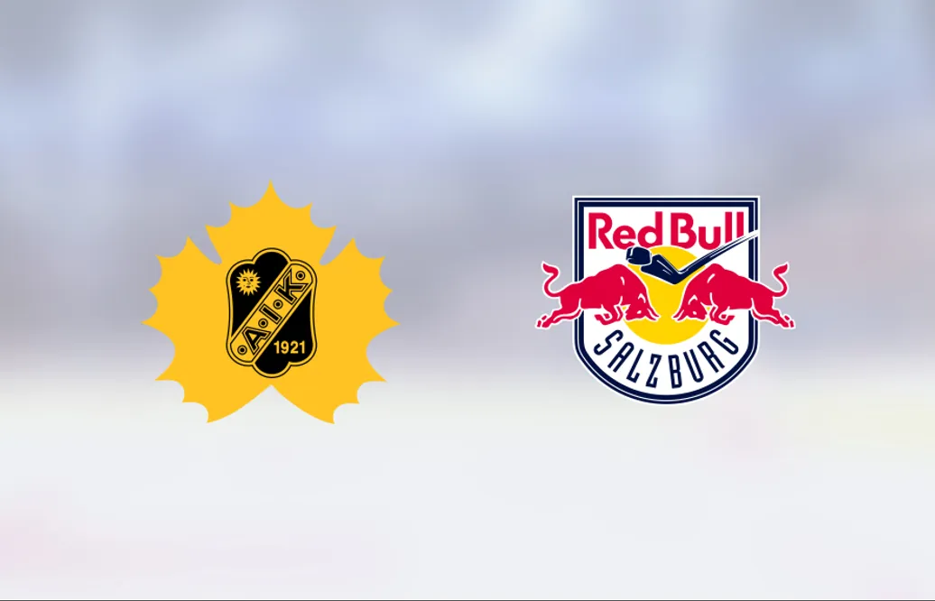 Skellefteå vinnare mot Salzburg i Champions Hockey League