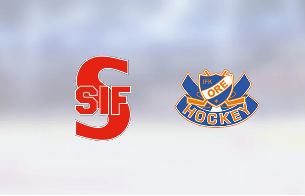 Säters IF/SSIF:s tunga svit fortsätter efter 3-5 mot Ore