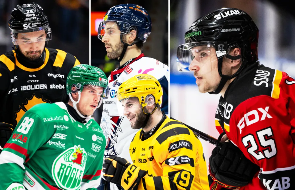 Rasmus Kågström: Fem importspelare i SHL som kan leva farligt