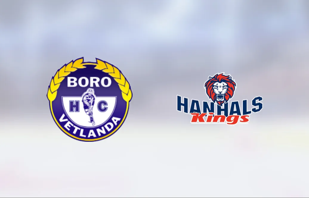 Boro/Vetlanda avgjorde matchserien mot Hanhals Kings
