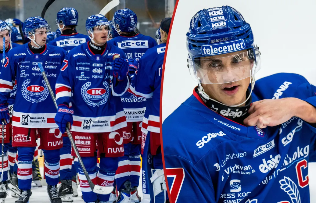 Herman Hansson ilsknade till, sedan vände Oskarshamn på matchen.