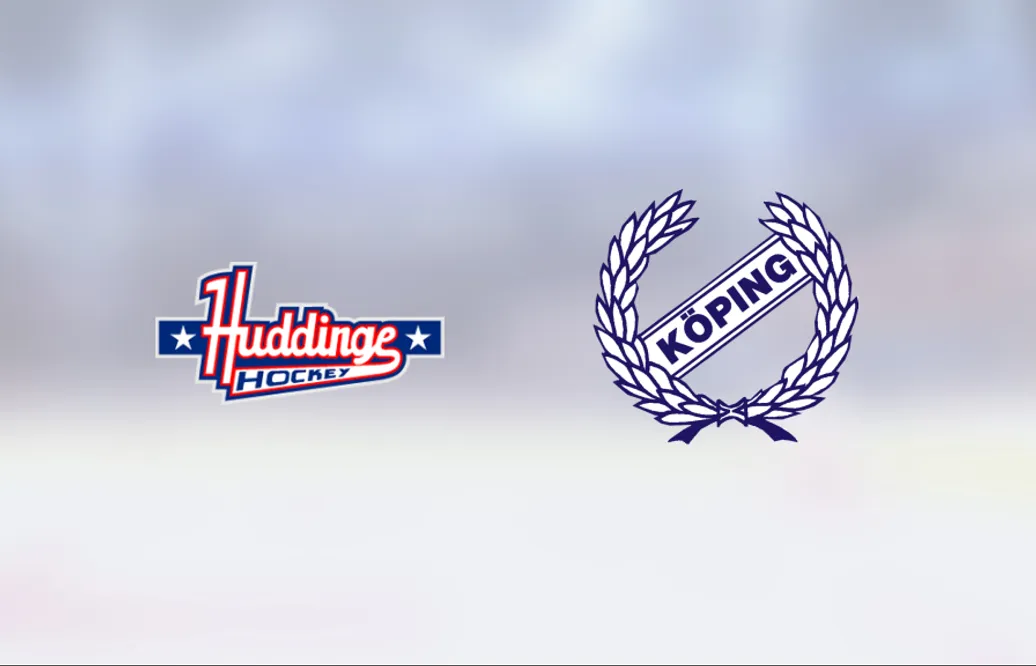 Ryck i sista perioden avgjorde för Huddinge hemma mot Köping