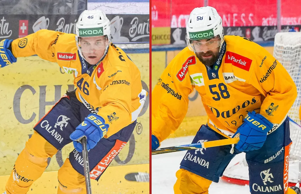 Dominik Egli och Frédéric Allard.