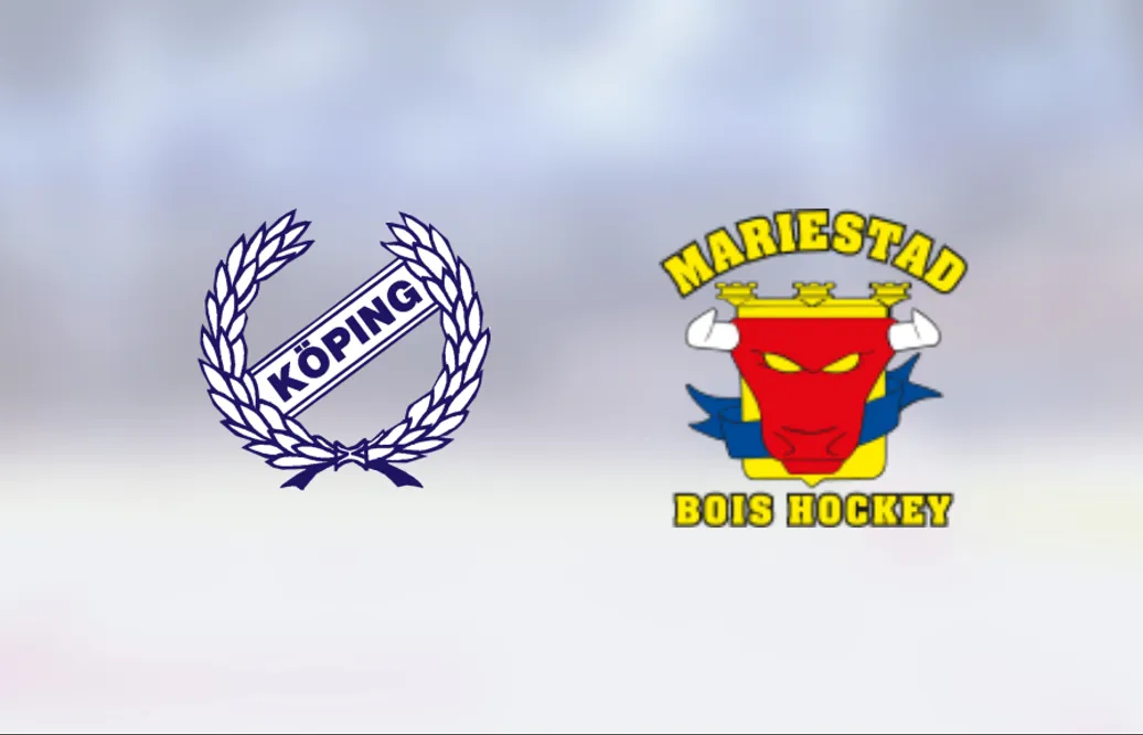 Förlustsviten bruten för Köping Hockey – efter 3–2 mot Mariestad