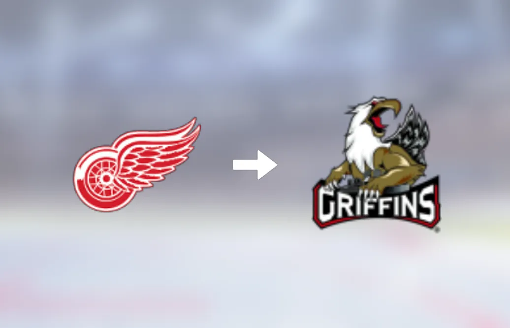Taro Hirose får lämna Detroit Red Wings – skickas till farmarligan