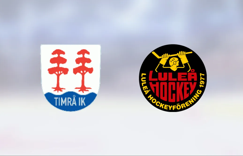 Simon Lindblom gav Luleå drömstart – vann mot Timrå J20