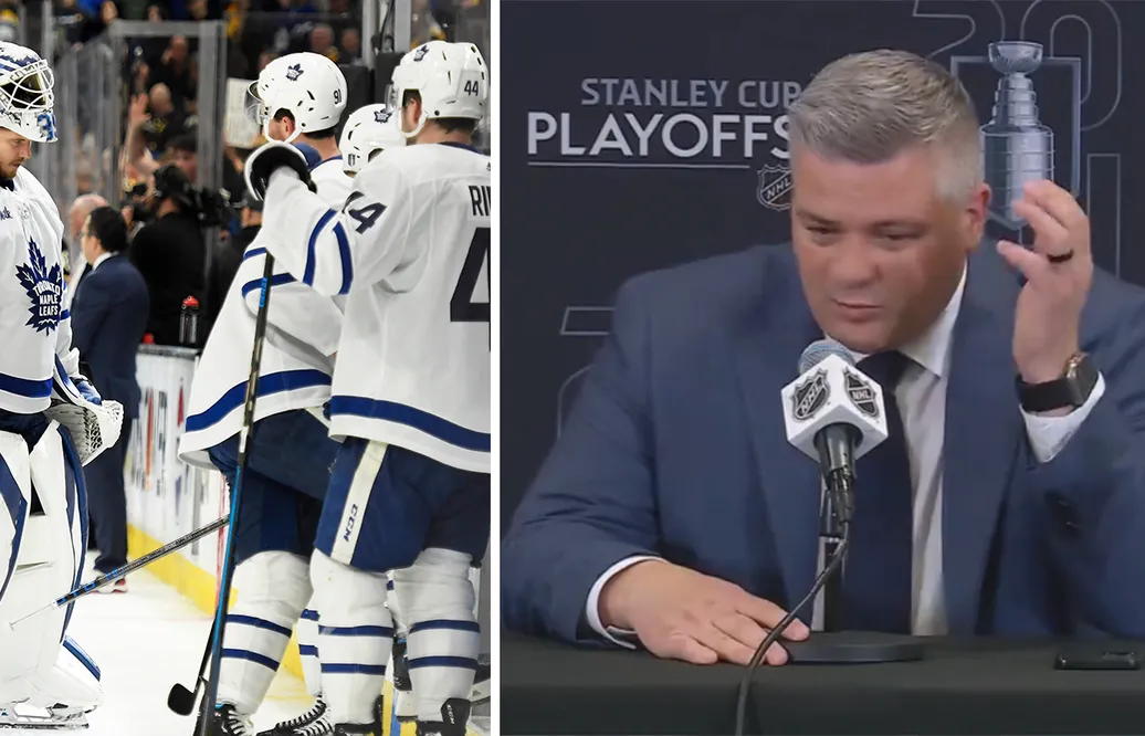 Sheldon Keefes frustration efter Torontos uttåg: "Slog vi oss själva"