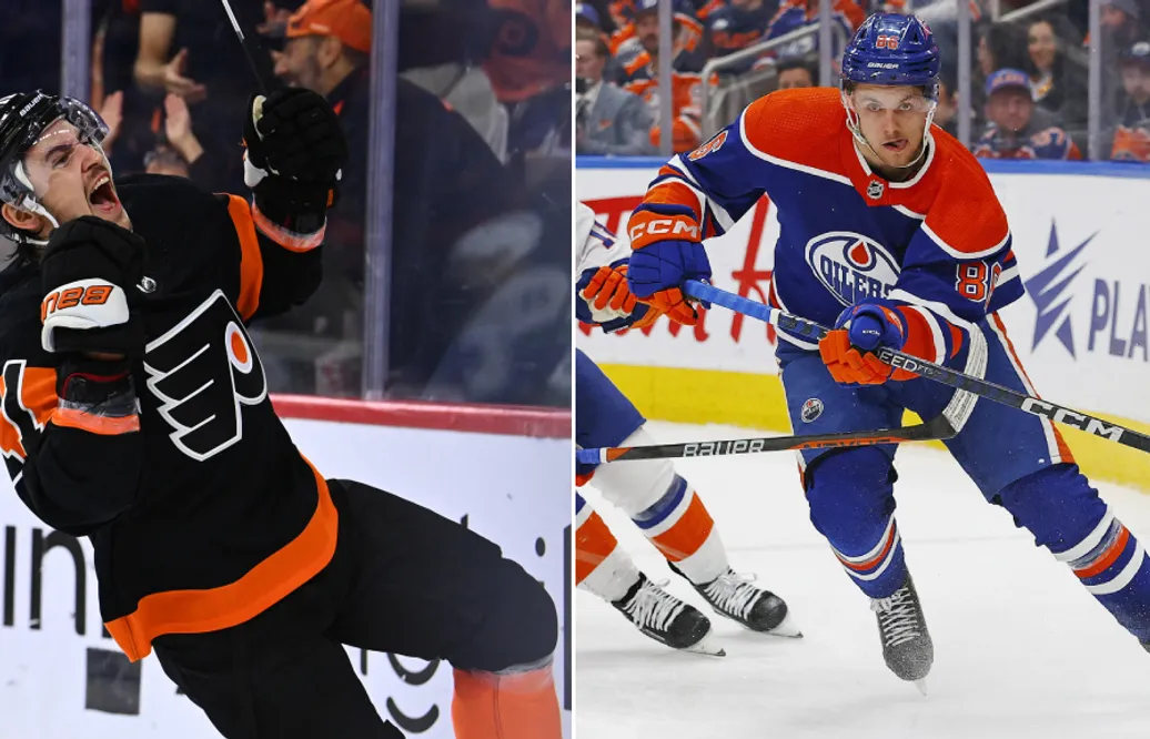 Uppgifter: Oilers jagar Travis Konecny – då kan Philip Broberg offras