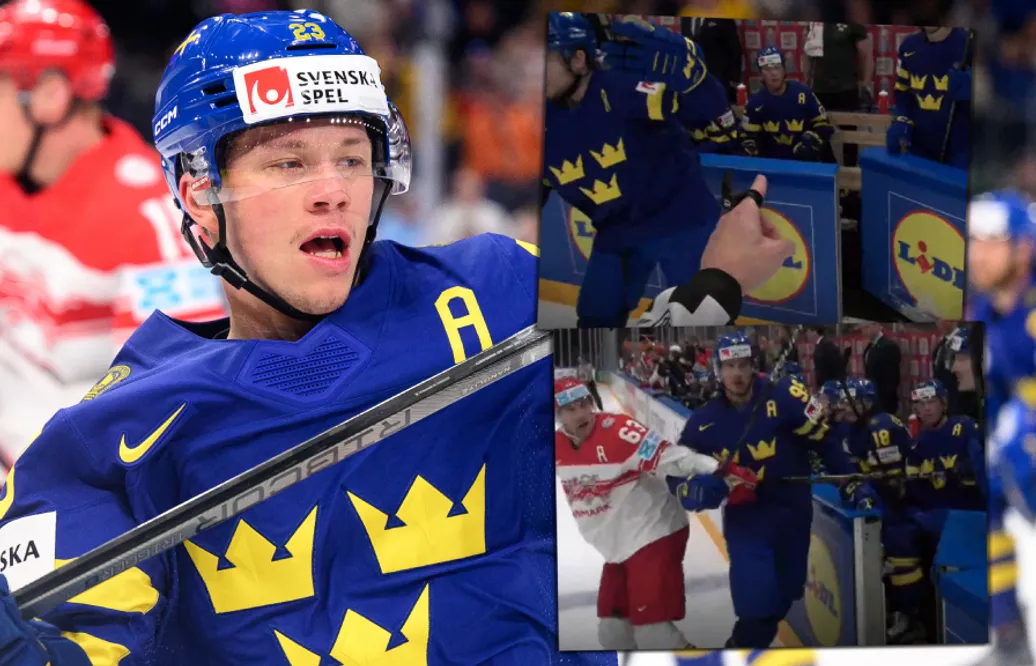 HOCKEY-VM: Lucas Raymond om märkliga utvisningen: “Blev lite förvånad”