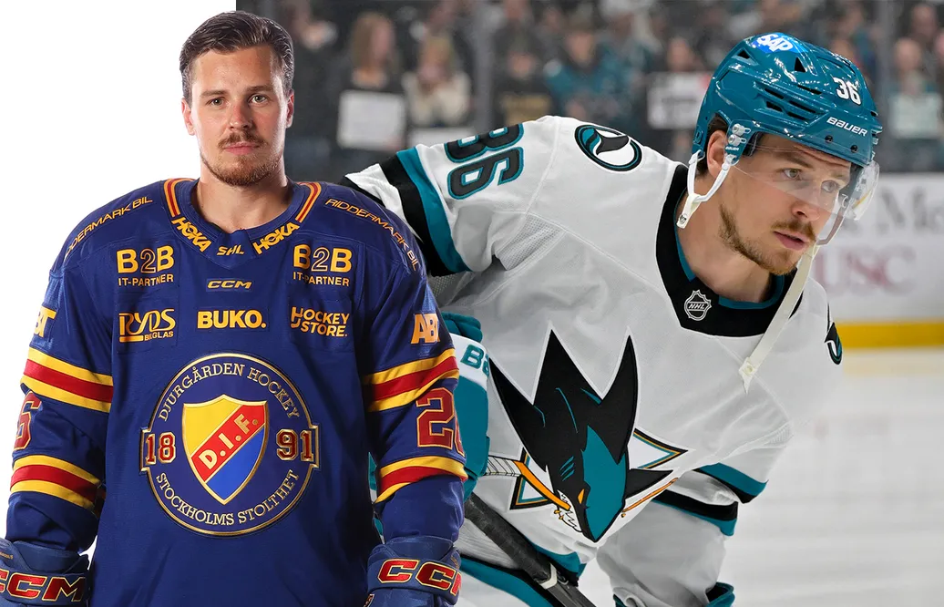 Lucas Carlsson missar Djurgårdens SHL-premiär.