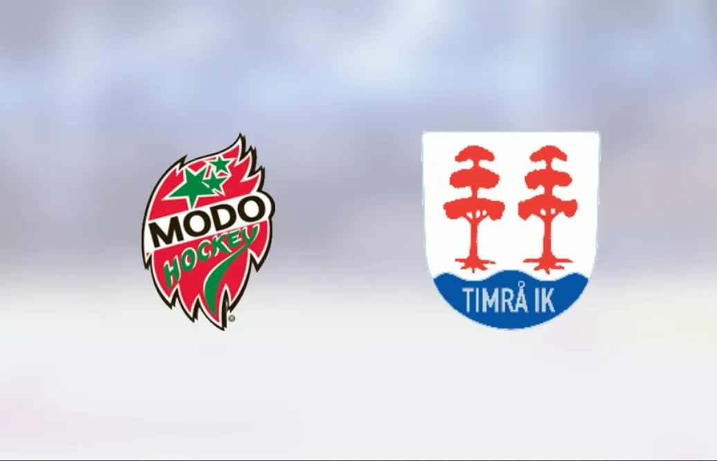 Modo Hockey J18 segrare hemma mot Timrå – Tobias Oskarsson matchvinnare