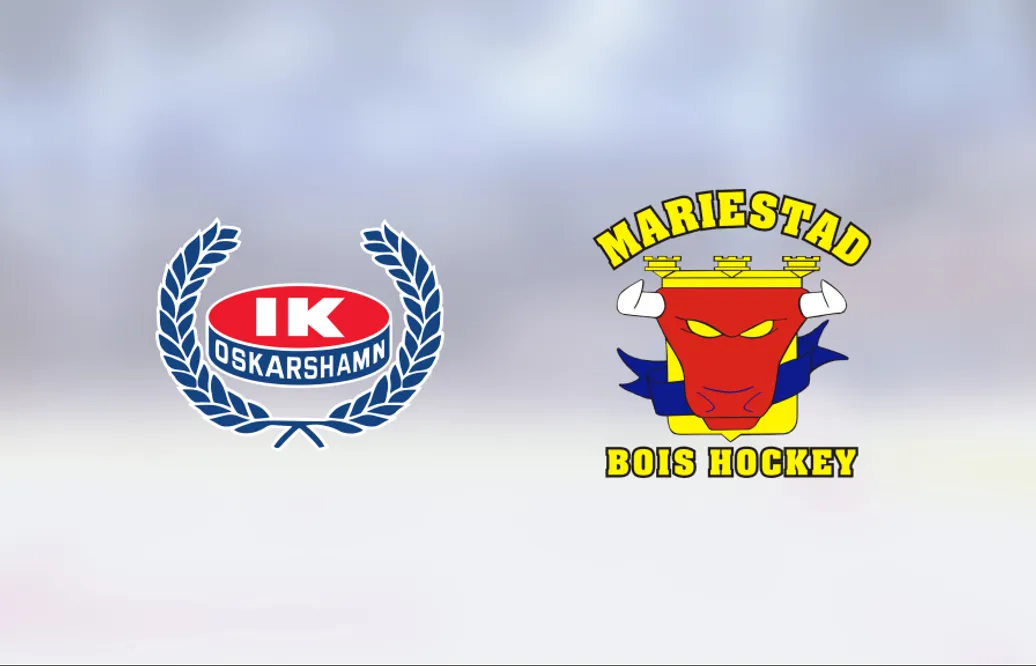 Oskarshamn vinnare mot Mariestad i J18 kvalserie region syd herr