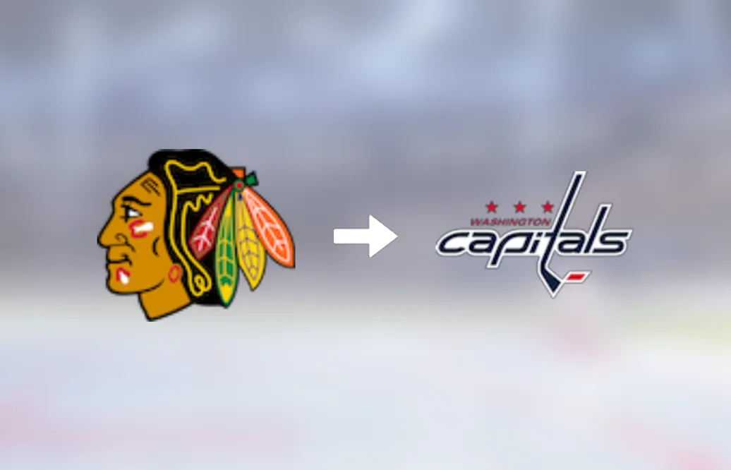 Washington Capitals värvar backen Erik Gustafsson från Chicago Blackhawks