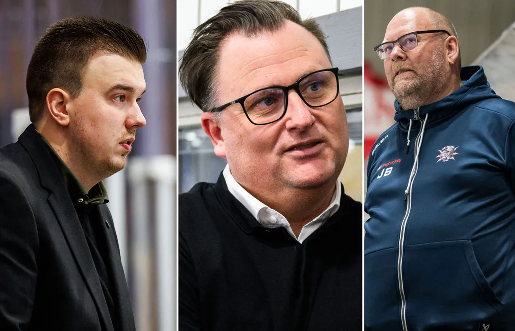 Kjell-Ivar Lundholm, Björn Tholander Olsson och Jens Berggard ska lotsa sina respektiva lag till slutspel.
