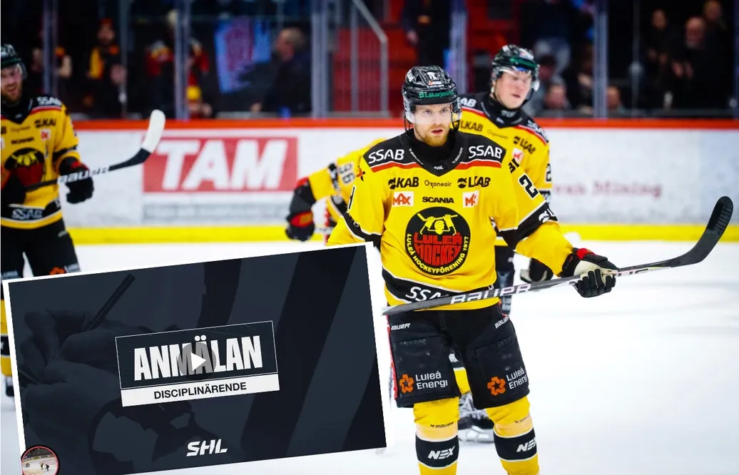Luleås Brendan Shinnimin anmäld till disciplinnämnden – igen