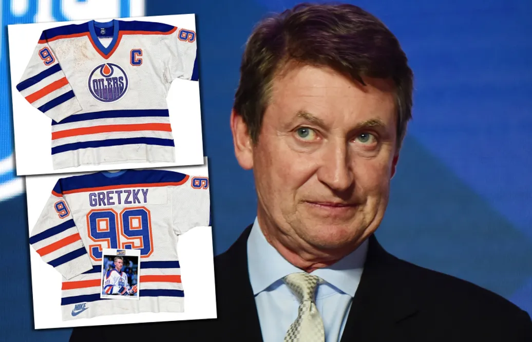 Wayne Gretzkys tröja såld för 14 miljoner kronor
