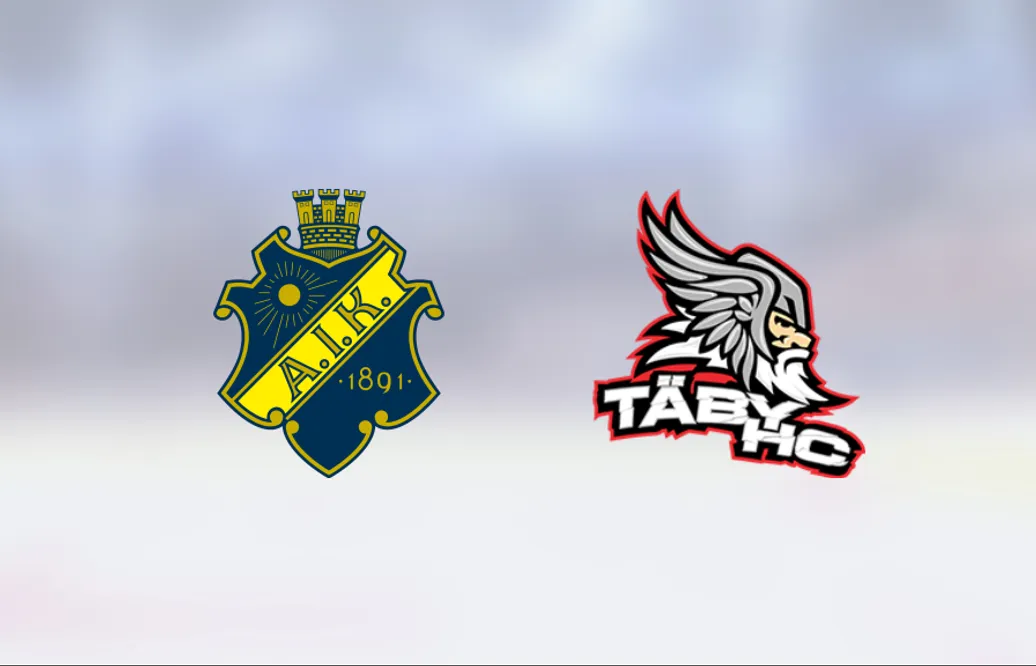 Stark seger för Täby i toppmatchen mot AIK