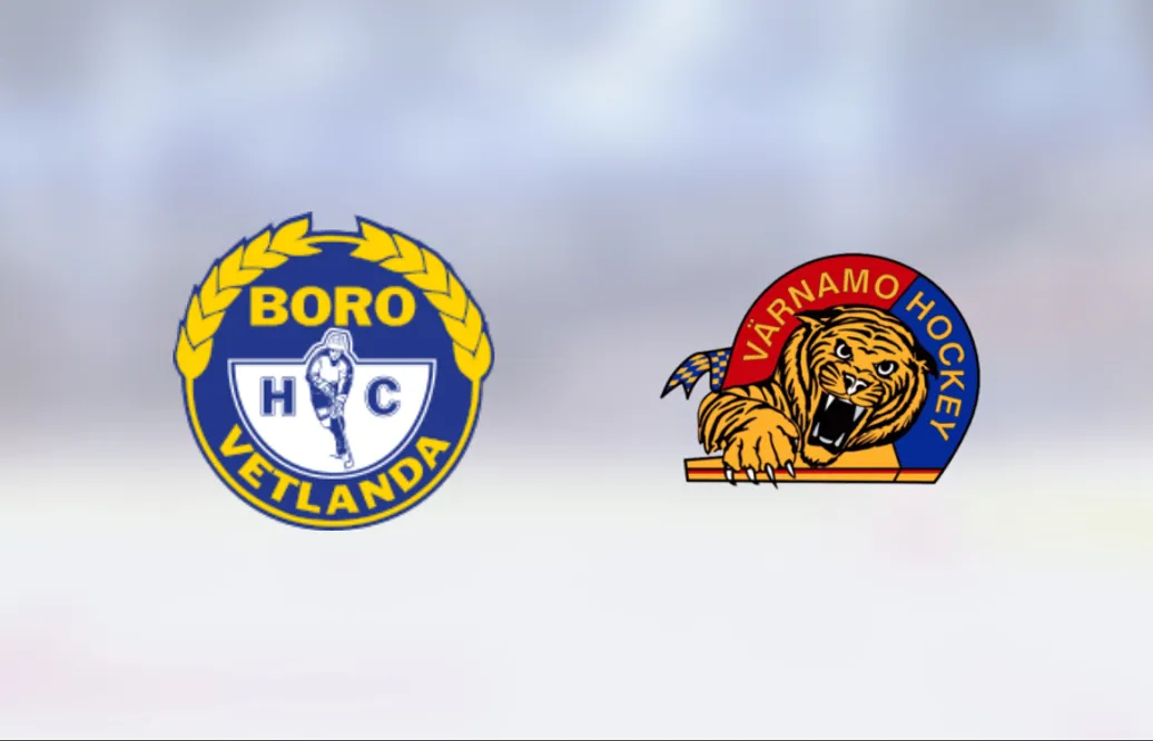 Tre poäng för Boro/Vetlanda hemma mot Värnamo
