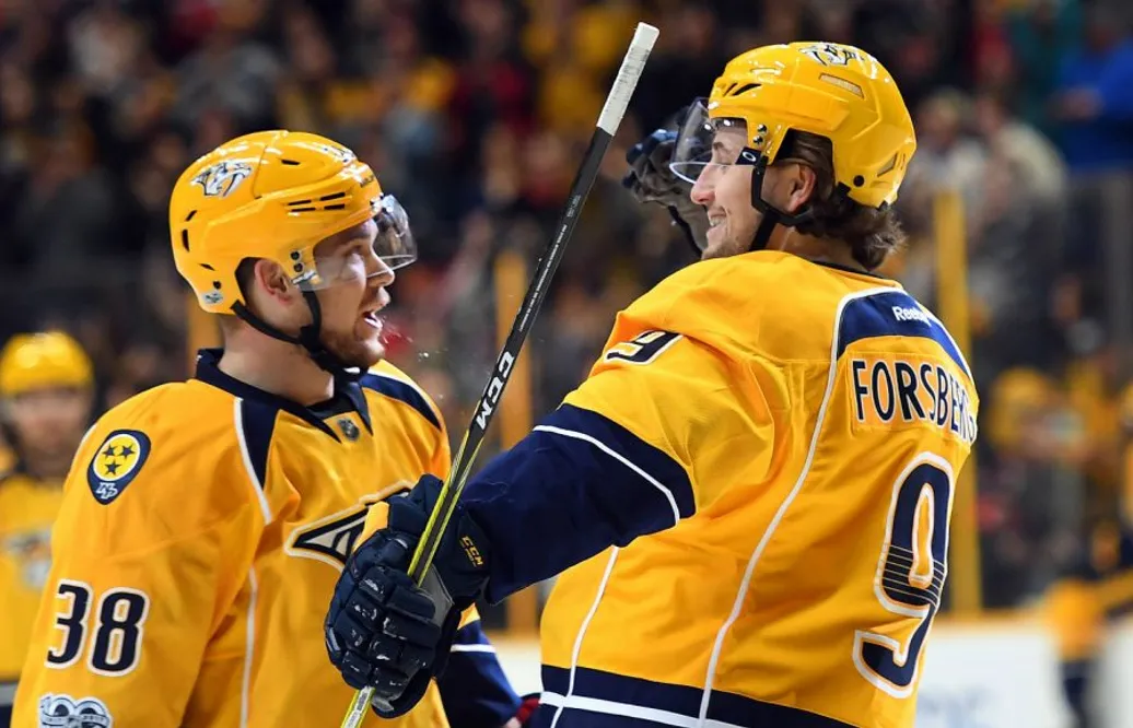 Två mål i samma boxplay – då avgjorde Nashville prestigemötet