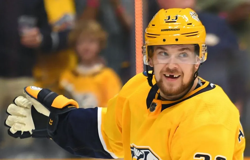 Klart: Viktor Arvidsson får lämna Nashville Predators