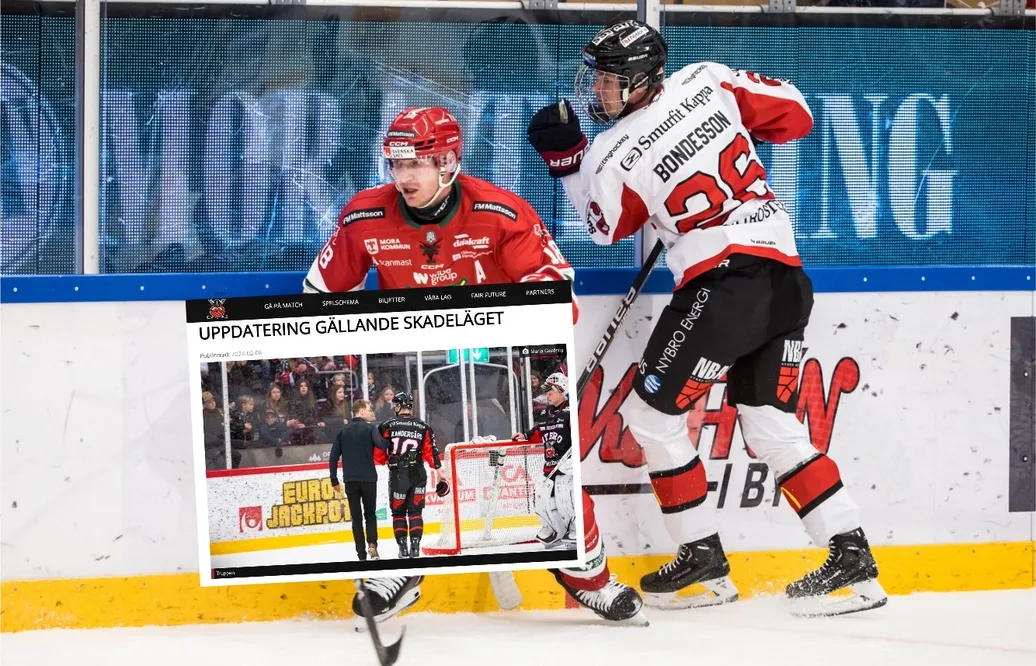 Jakob Bondesson borta resten av säsongen för Nybro Vikings