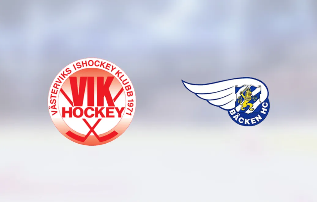 Bäcken vann seriefinalen mot Västervik med 4-3
