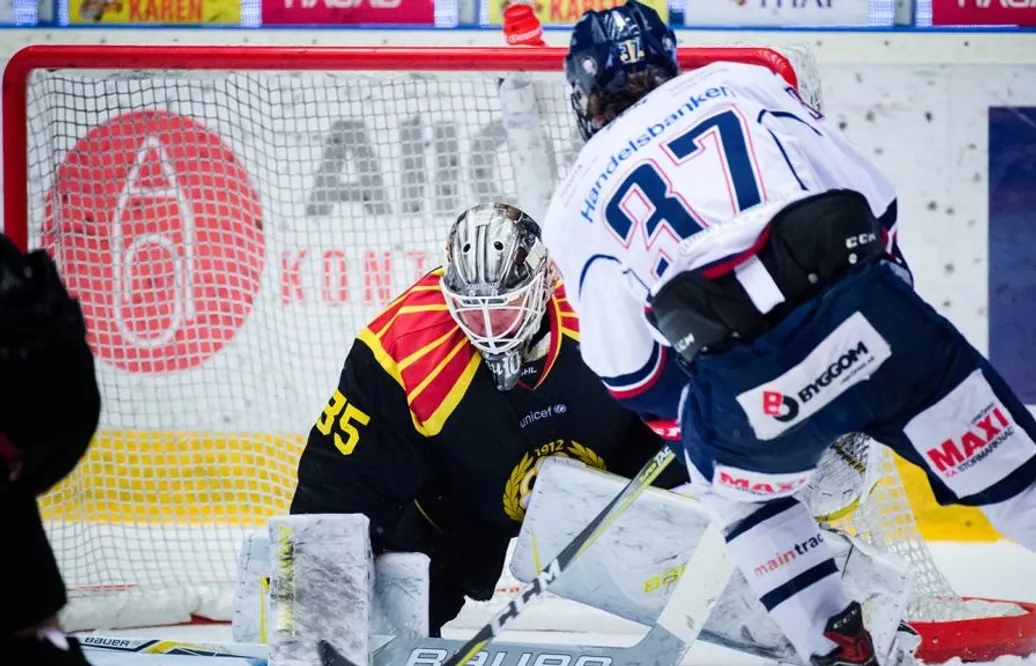 LHC gav inte Brynäs någon chans – draftaktuella backen gjorde första SHL-målet