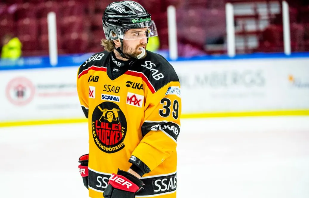 Luleåbacken Pontus Själin knäskadad