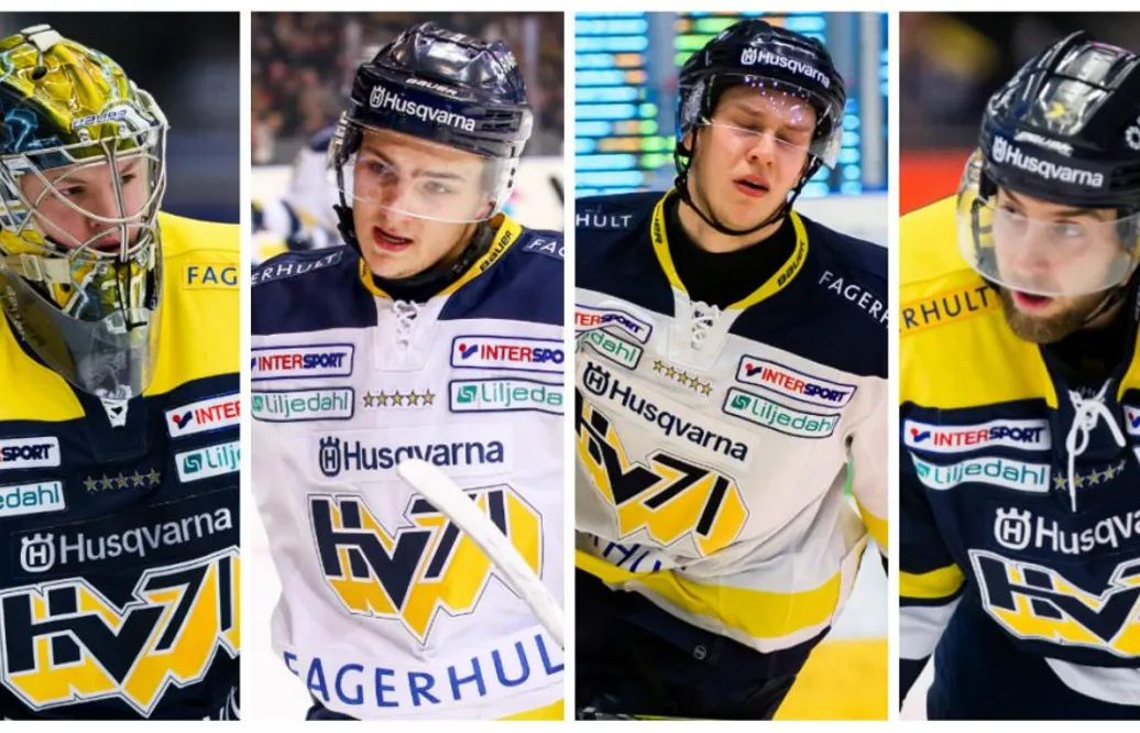 Nio spelare lämnar HV71 – fyra går till NHL