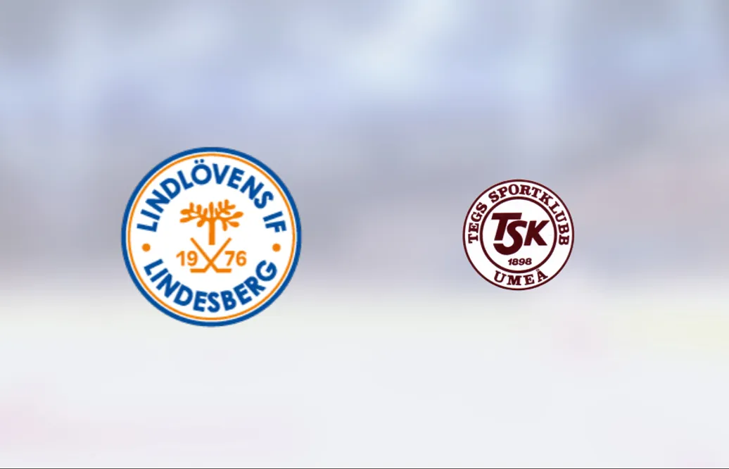 Lindlöven vann seriefinalen mot Teg med 3-2