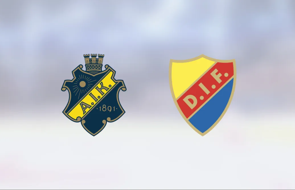 Seger för AIK i toppmötet med Djurgården