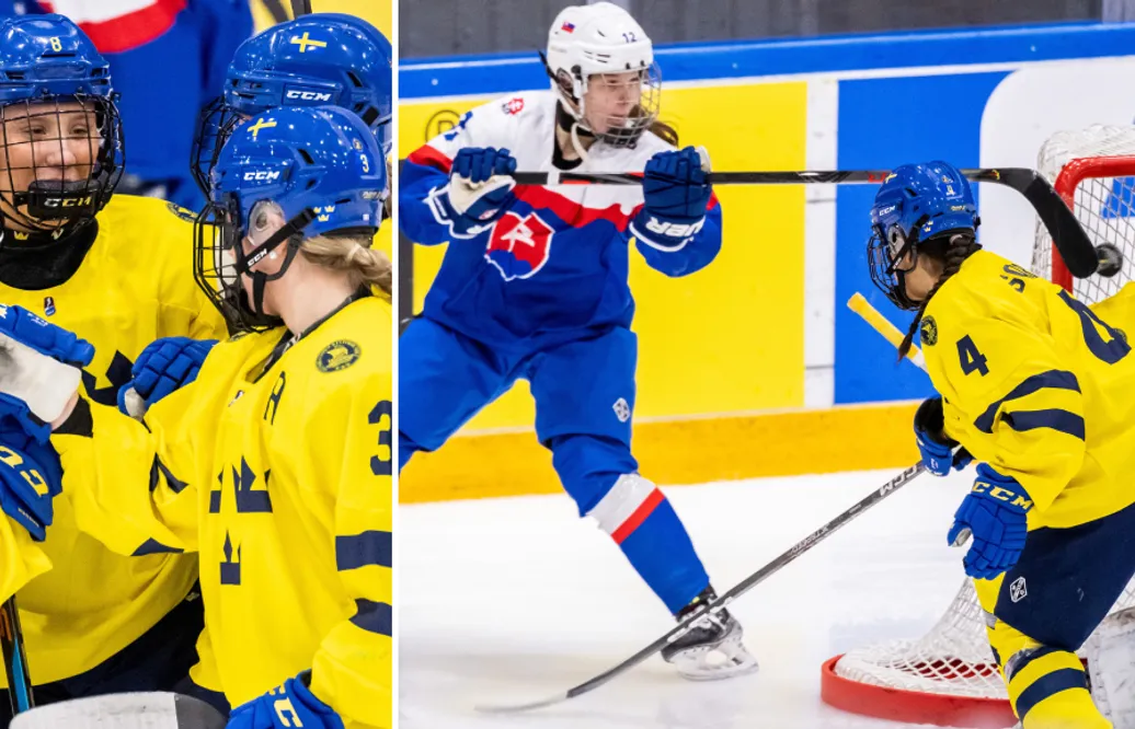 Sverige till semifinal – trots drömmål av Slovakien