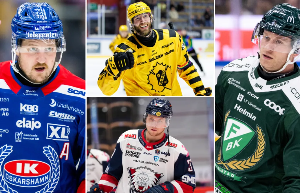 Lista: 13 SHL-spelare som kan byta klubb till nästa säsong