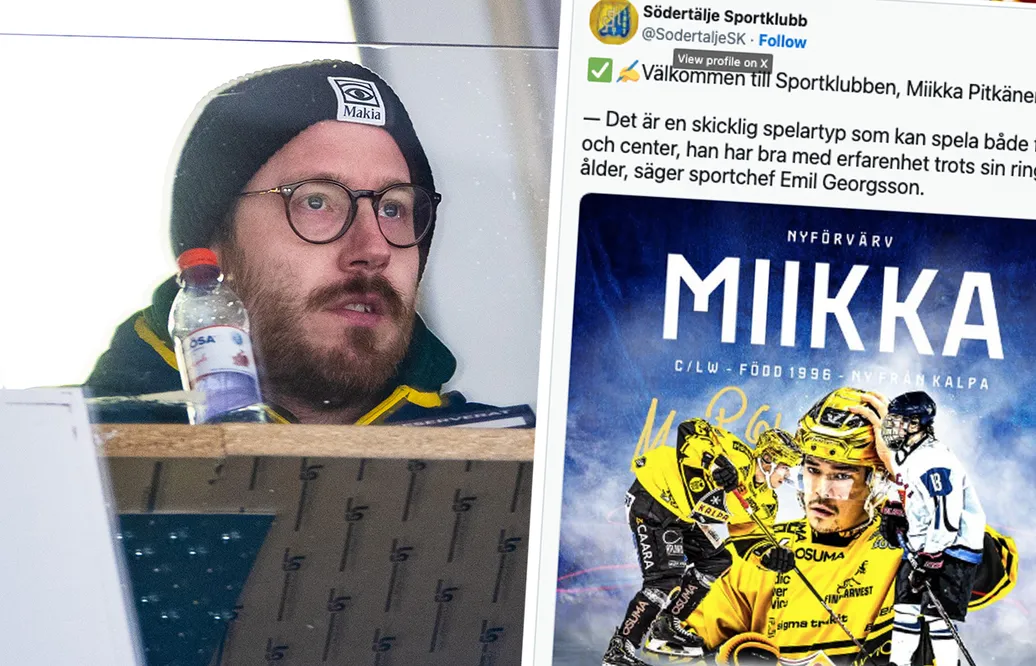 Södertälje plockar in Miikka Pitkänen
