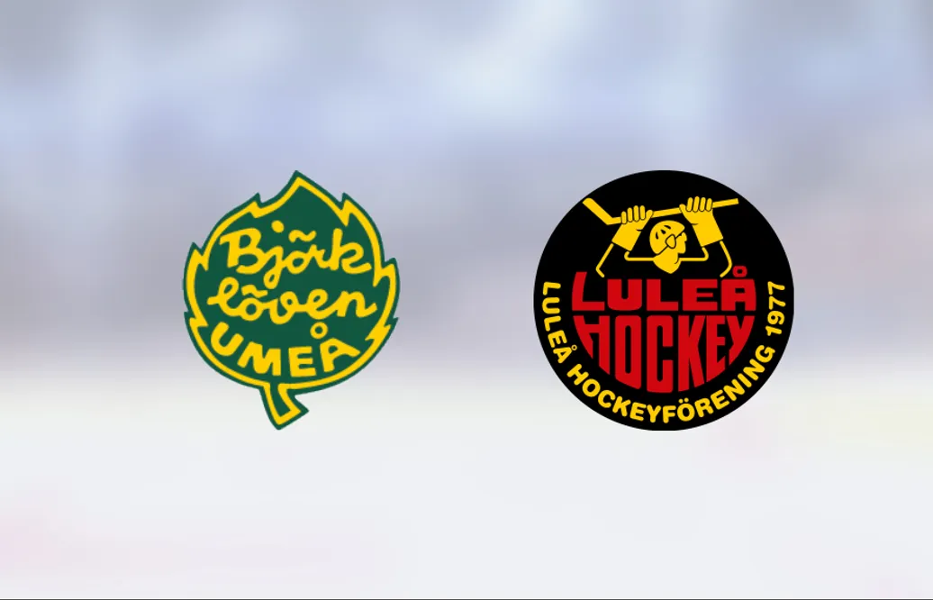 Svårstoppade Luleå fortsätter vinna – 6-1 mot svaga Björklöven