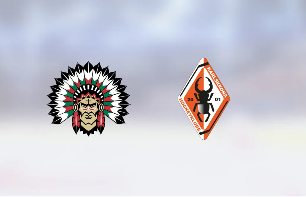 Ludwig Persson i målform när Frölunda vann mot Karlskrona