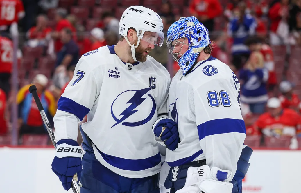 Victor Hedman och Andrej Vasilevski