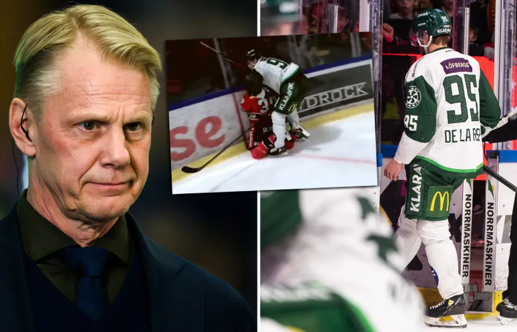 Niklas Wikegård om Jacob de la Roses tackling: ”Inte matchstraff”