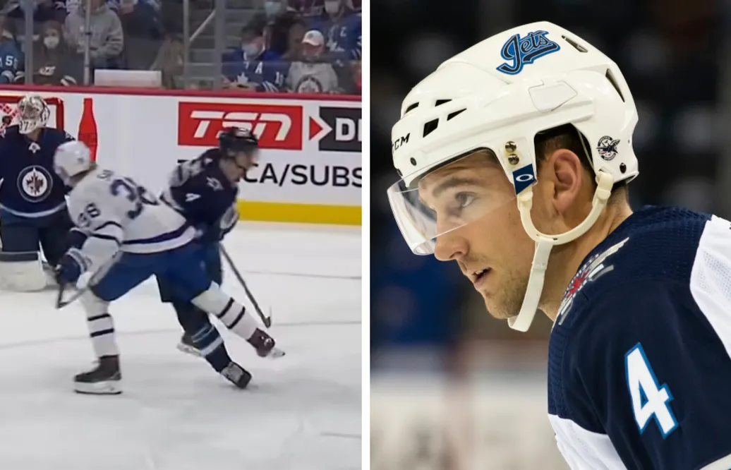 Knätacklade Rasmus Sandin – Neal Pionk stängs av