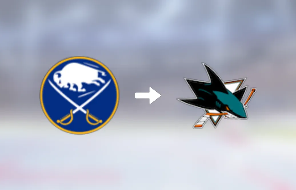 Förre Buffalo Sabres-spelaren klar för spel i San Jose Sharks