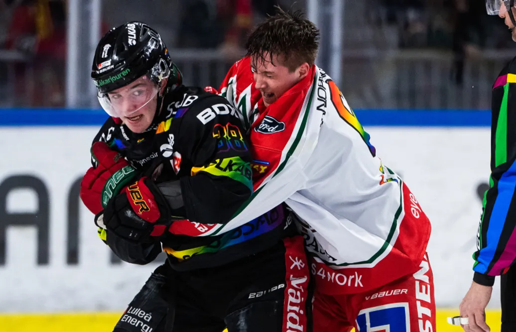 Duon fick matchstraff efter bråket: "Så det ser ut"