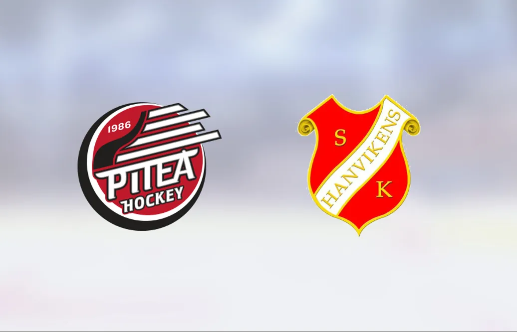 Piteå upp i topp efter seger mot Hanviken