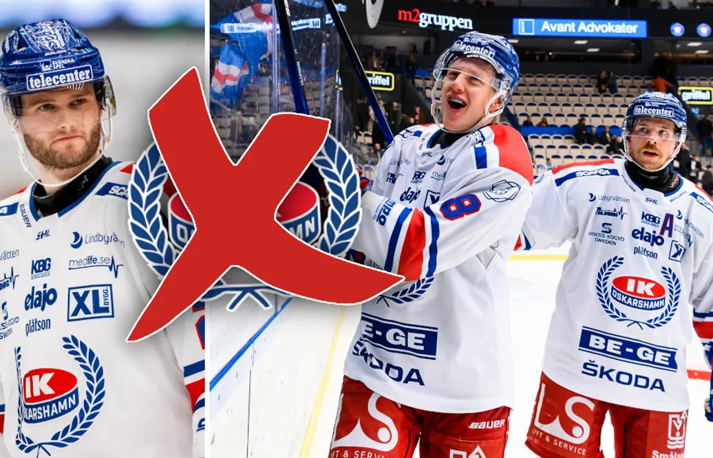 Brian Cooper, Fredrik Olofsson och Kim Rosdahl lämnar Oskarshamn