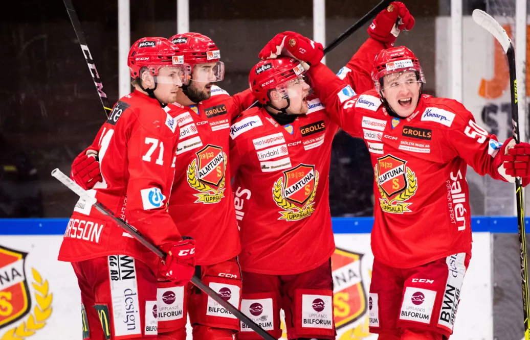 Almtuna vann med 3-2 hemma mot Mora