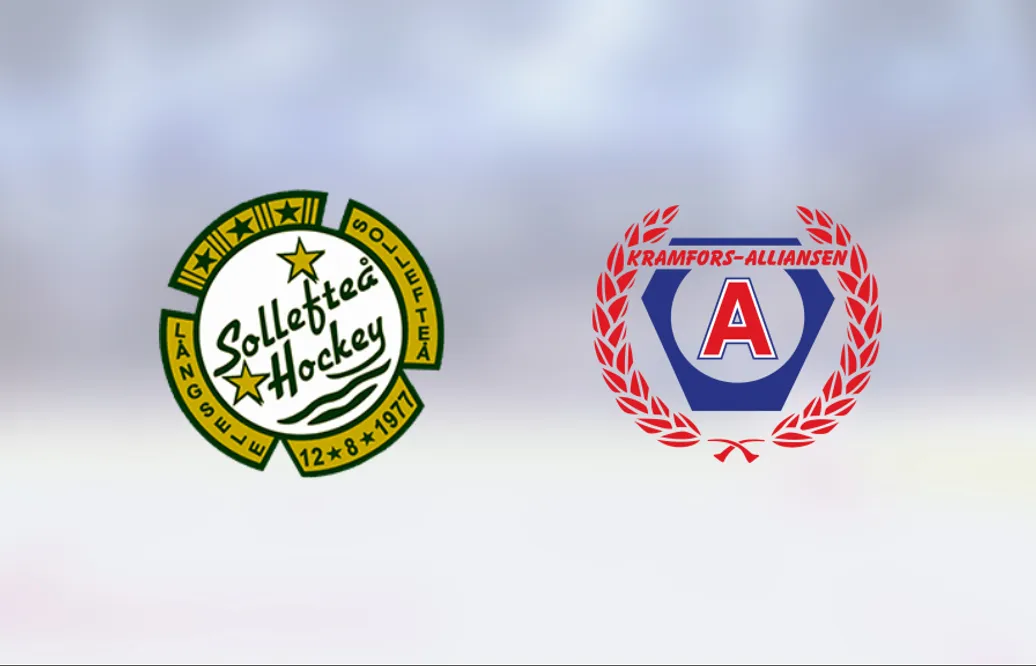 Fortsatt tungt för Kramfors-Alliansen efter 1-5 mot Sollefteå