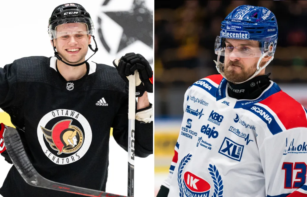 Jacob Larsson kallas upp av Ottawa Senators – Jiri Smejkal skickas ner till AHL