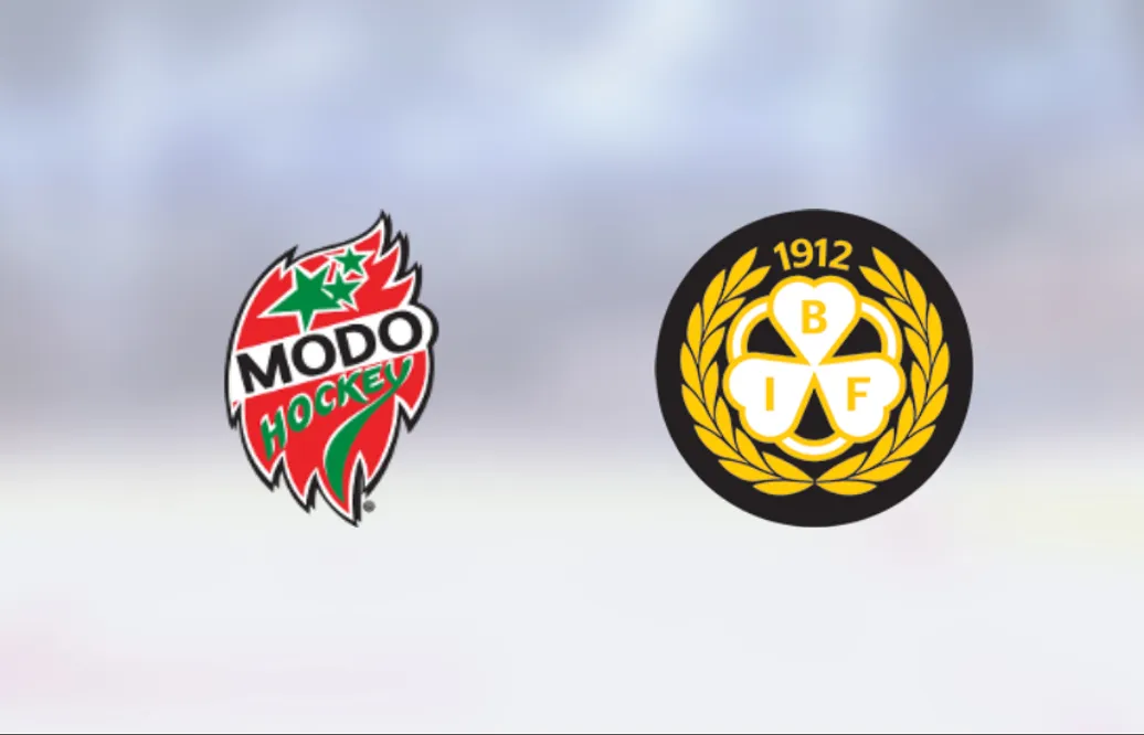 Efter förlustsviten: Seger igen för Modo J20 – 3-1 mot Brynäs