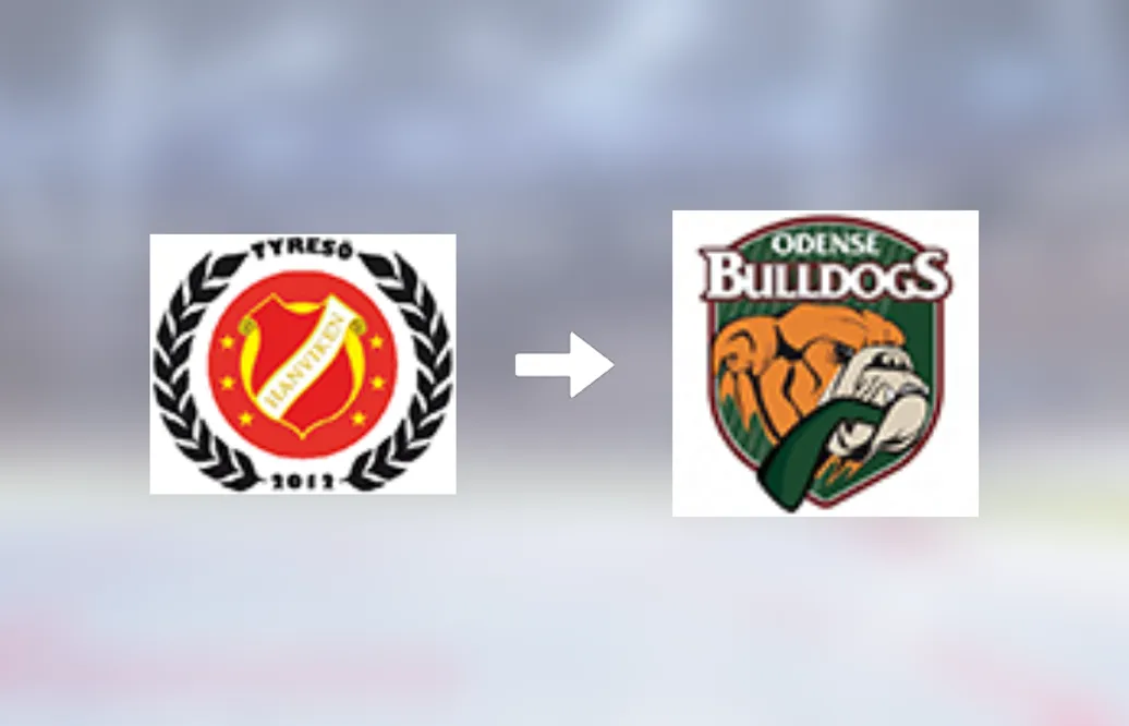 Förre Tyresö/Hanviken-spelaren klar för spel i Odense Bulldogs