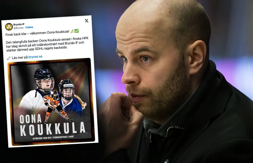 Landslagsbacken, Oona Koukkula, flyttar till Brynäs