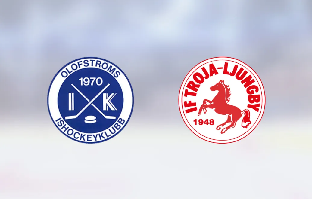 Troja/Ljungby J18 vann efter avgörande i tredje perioden mot Olofström